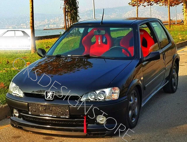 For Peugeot 106 - Lag Style Front Bumper  Euro Spoiler Lip Universal