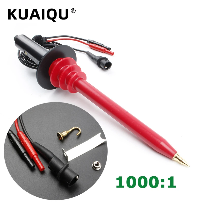 High Voltage Probe To 40KV Multimeter Probe 1000X Attenuation Bandwidth 10MHZ Probe DC 20KV/30KV/40KV HVP-40 HVP-3230 HVP-3220