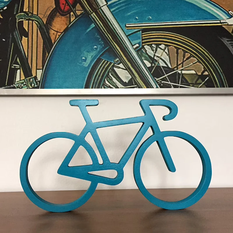 Custom Wooden Bike Wall Decor Sign, Art Bike, Bicycle, Gift