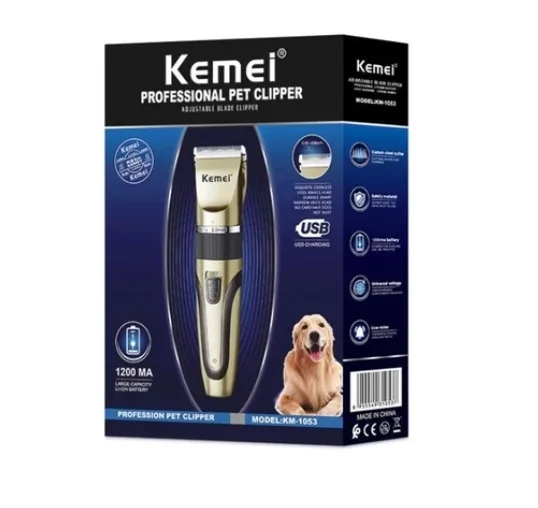 Maquina Profissional Banho and Tosa Para Animais Kemei Km 1053