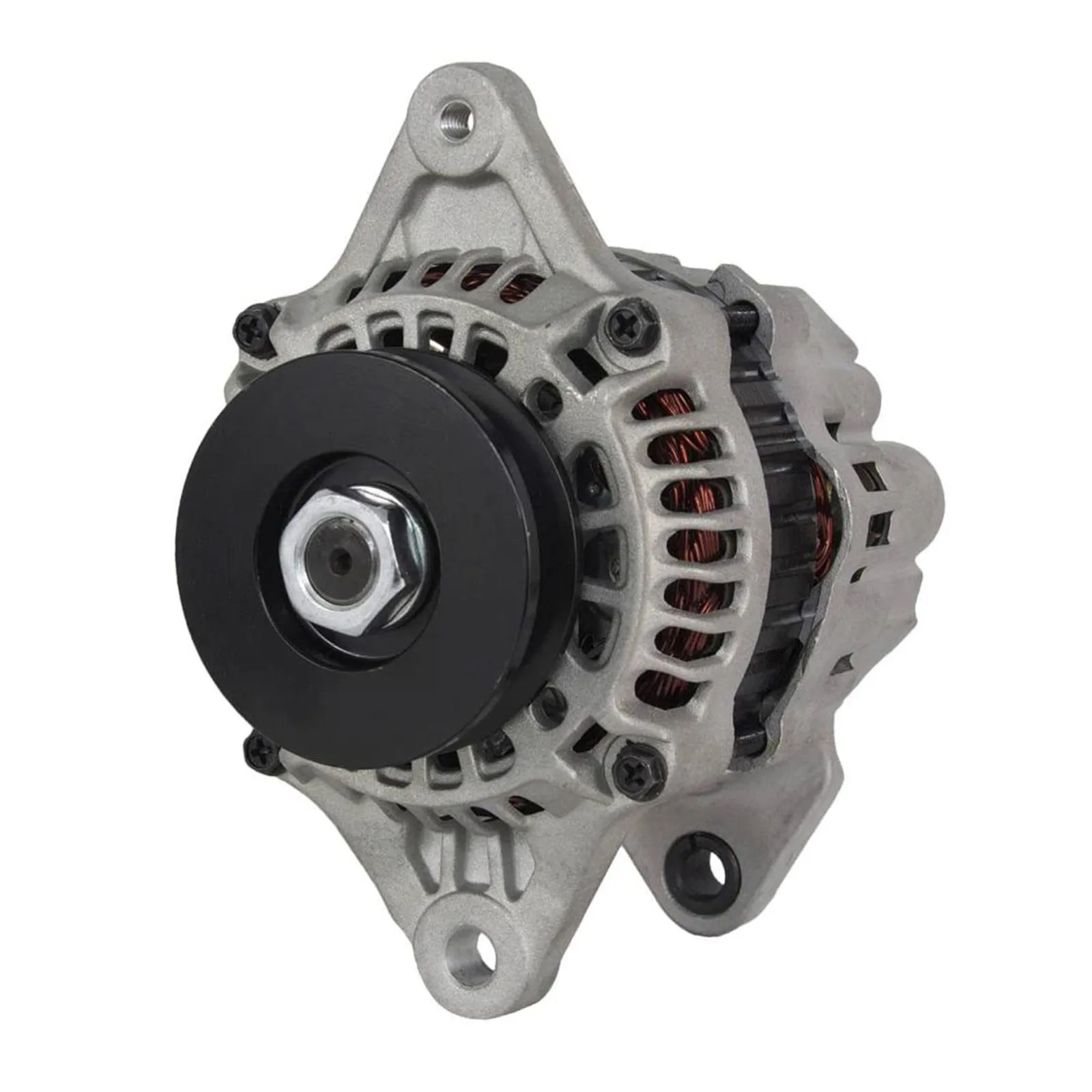 

New Alternator 18504-6320 12V Compatible With Holland Skid Steer Loader TC40DA TC45 TC45A TC45D 40-45HP S5SN18-300