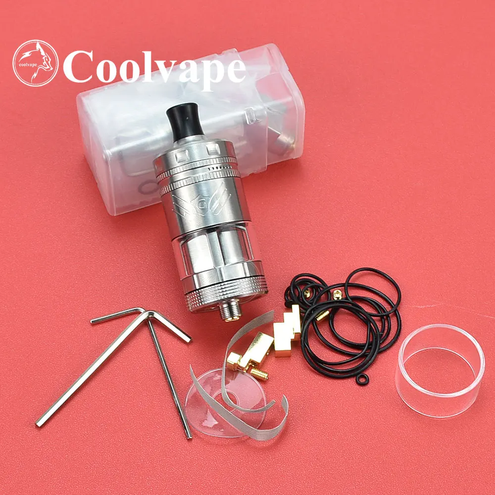 Gryphus نمط MTL هيئة الطرق والمواصلات شبكة لفائف هيئة الطرق والمواصلات vape خزان 316SS 6 مللي 24 مللي تانك بخاخ RTA إعادة بناء خزان Vape هيئة الطرق والمواصلات