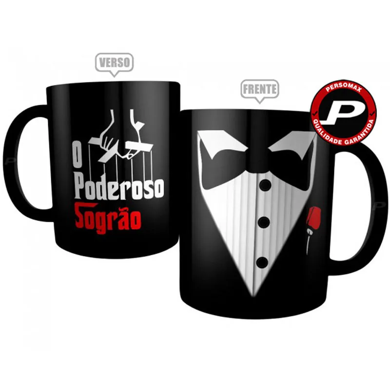 Mug The Powerful Father-in-law in Black Color - Cup Gift for Father-in-law