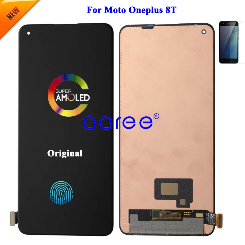 AMOLED Original LCD Screen For Oneplus 8 LCD Display For Oneplus 8T 8 Pro Display LCD Screen Touch Digitizer Assembly