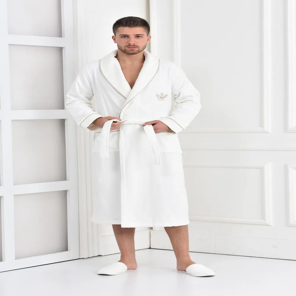 Ecocotton Tuğsen Men's Bathrobe OUR PRODUCT IS MADE FROM 100% Organic Cotton yarn