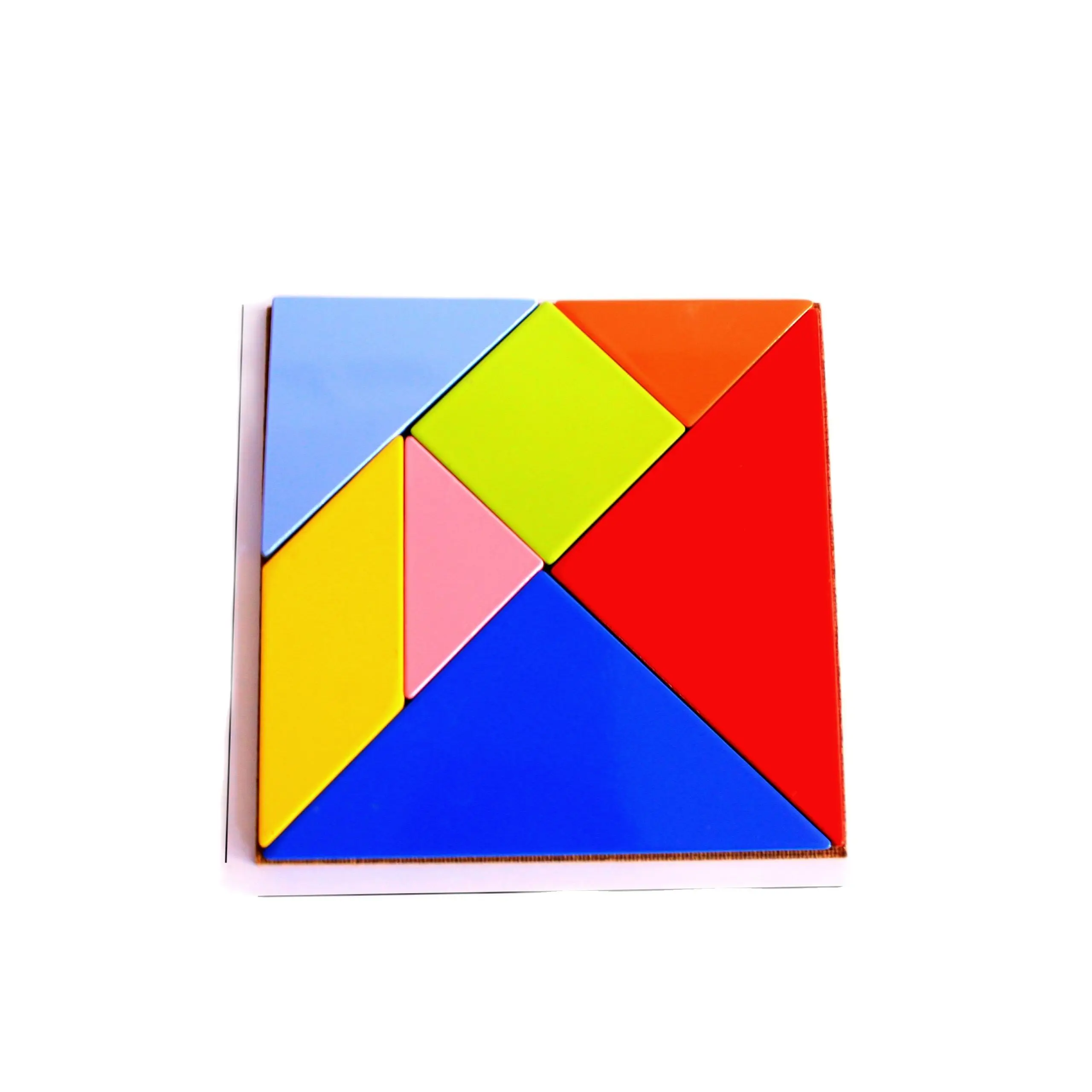 

Tangram Puzzle Wooden for Children and Kid Educational Montesorri High Quality Learning Block Part Geometric Colorful Toy Toddle