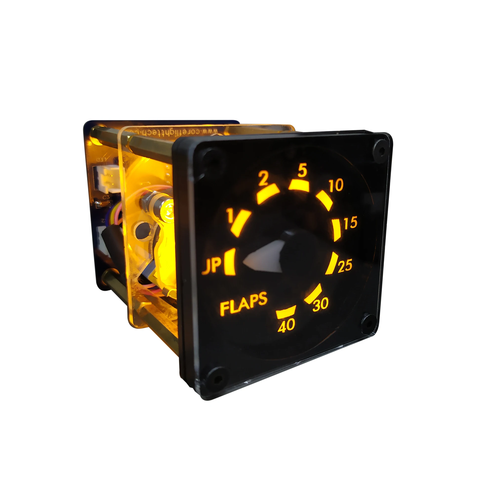 โบอิ้ง737 737NG 737NGX FLAP GAUGE PREPAR3D PMDG PROSIM XPLANE 11 ZIBO737