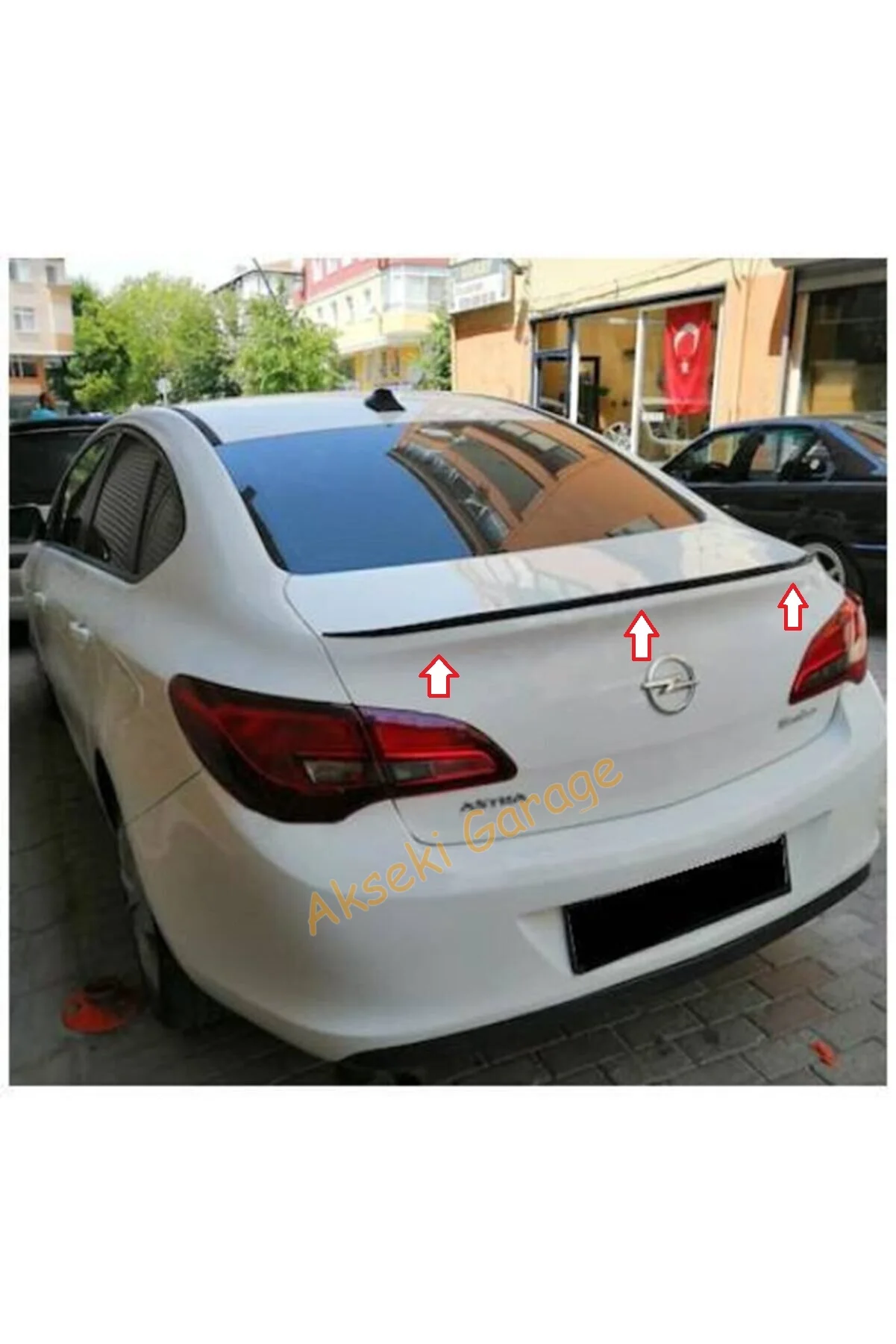 

Fit For OPEL ASTRA J SEDAN Spoiler 2011-2017 Auto Accessory Universal Spoilers Auto styling modified rare bumper Diffuser