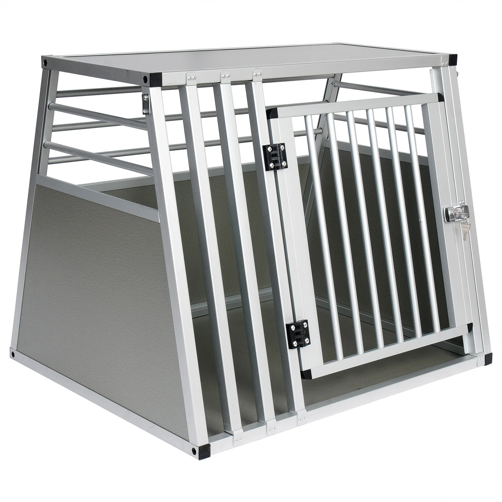 Aluminium Hondendraagtas Kooi Transport voor Katten Honden Ademende Huisdieren Kooi Auto Reizen Transport Huisdier Huizen Tent Hondenbenodigdheden