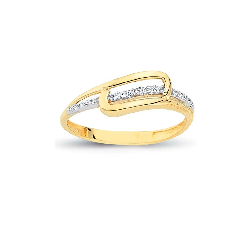 14K Solid Gold Elegant Ladies Ring