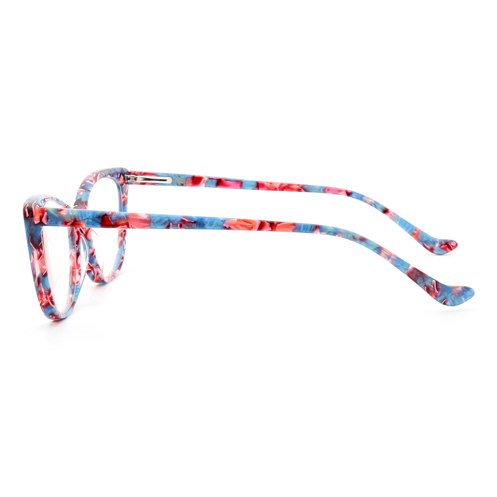 Women Cat Eye Eyeglass Frames for Women Optical Glass Frames Retro Pink Tortoise Prescription Eyewear Fashion Female Spectacles