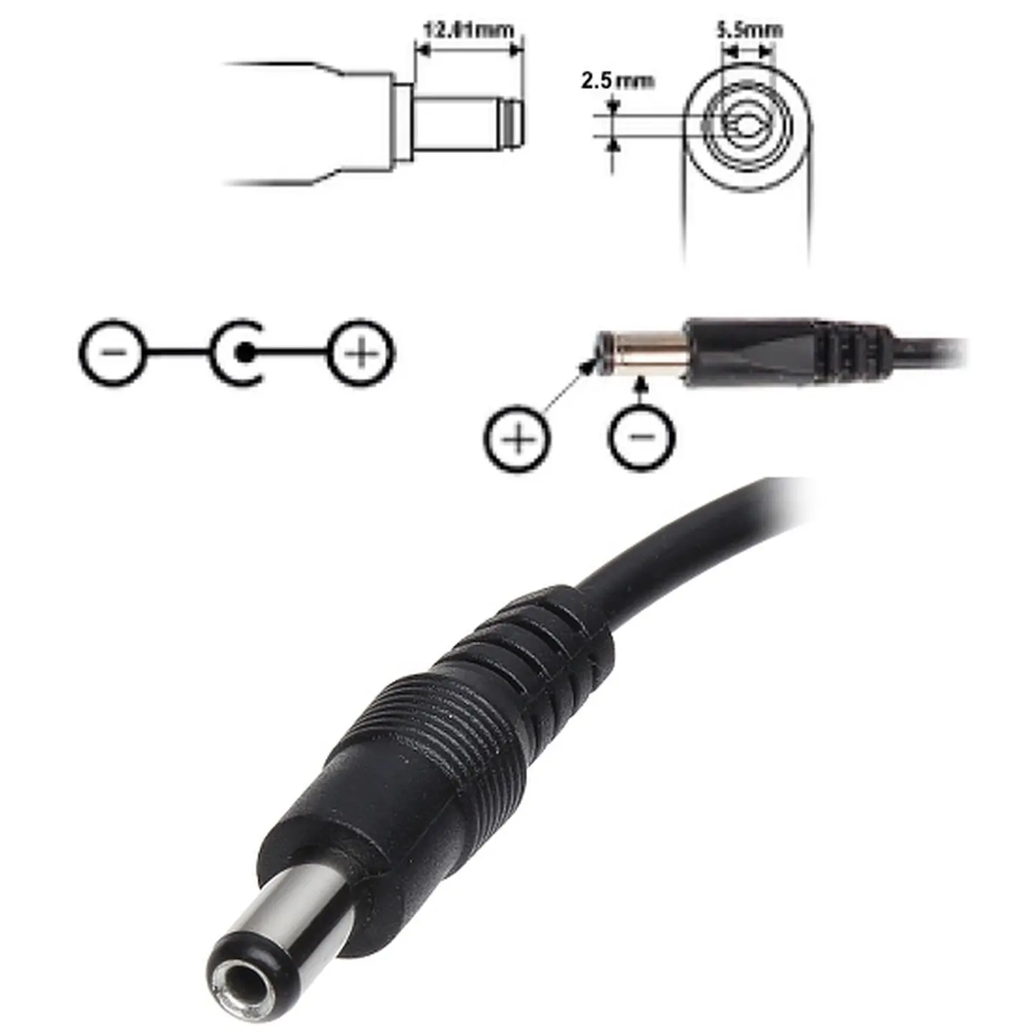 Адаптер питания 5Vdc 2A Разъем 5,5 мм