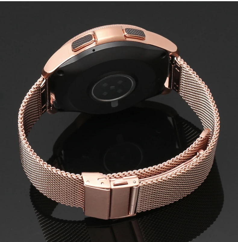 20Mm 22Mm Dây Đeo Dành Cho Samsung Galaxy Samsung Galaxy Đồng Hồ Hoạt Động 2 40Mm 4/Cổ Điển/46Mm/44Mm/Gear S3 Vòng Từ Vòng Tay Huawei GT/2/3/Pro Ban Nhạc