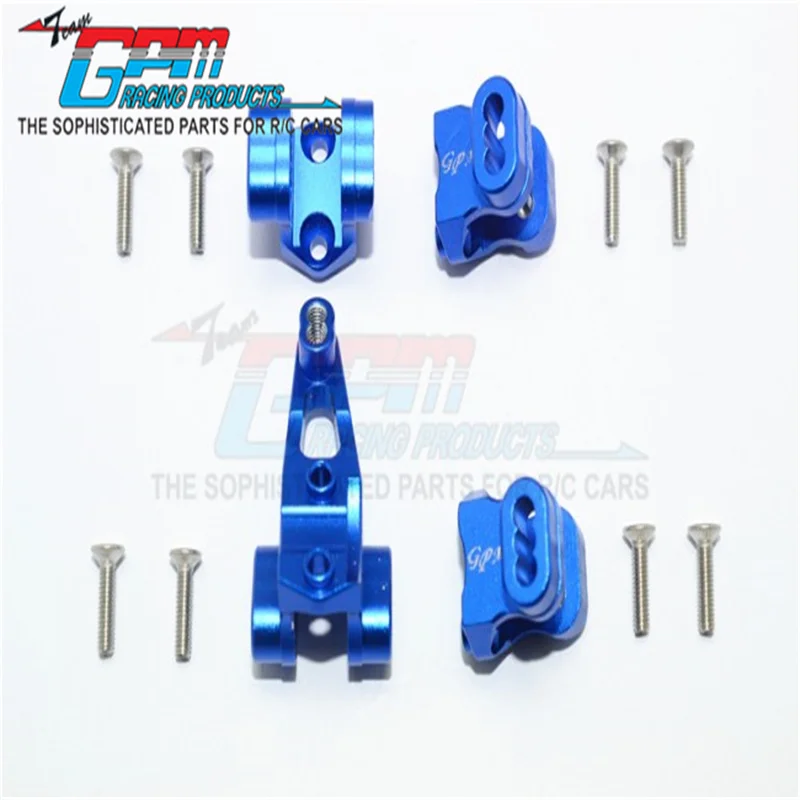 

GPM ALUMINUM FRONT/REAR AXLE MOUNT SET FOR SUSPENSION LINKS -12PC SET FOR TRAXXAS TRX-4 82056-4 Upgrade