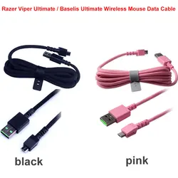 For Razer Razer Viper Ultimate Wireless Gaming Mouse Viper ProV2 Basilis Ultimate Naga Viper USB Data Cable Charging Cable Parts