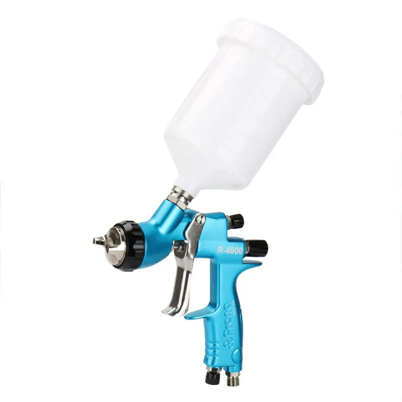 Prona R-4600 MP HVLP Manual Spray Gun With 600cc Plastic Cup Free Shipping Car Repair Painting R4600 Pistol