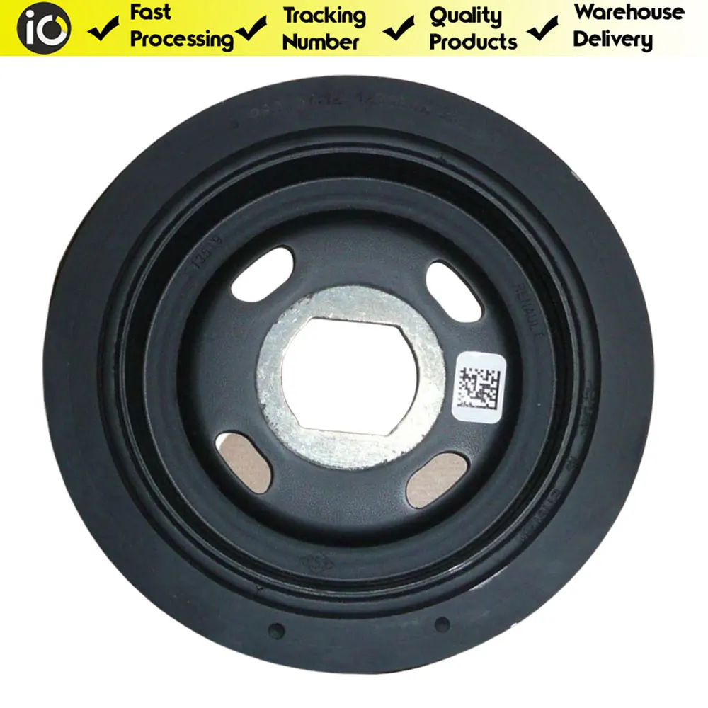 Crankshaft Pulley for Espace Trafic III Scenic 1.6 dCi 123034219R Fast Shipment From Warehouse