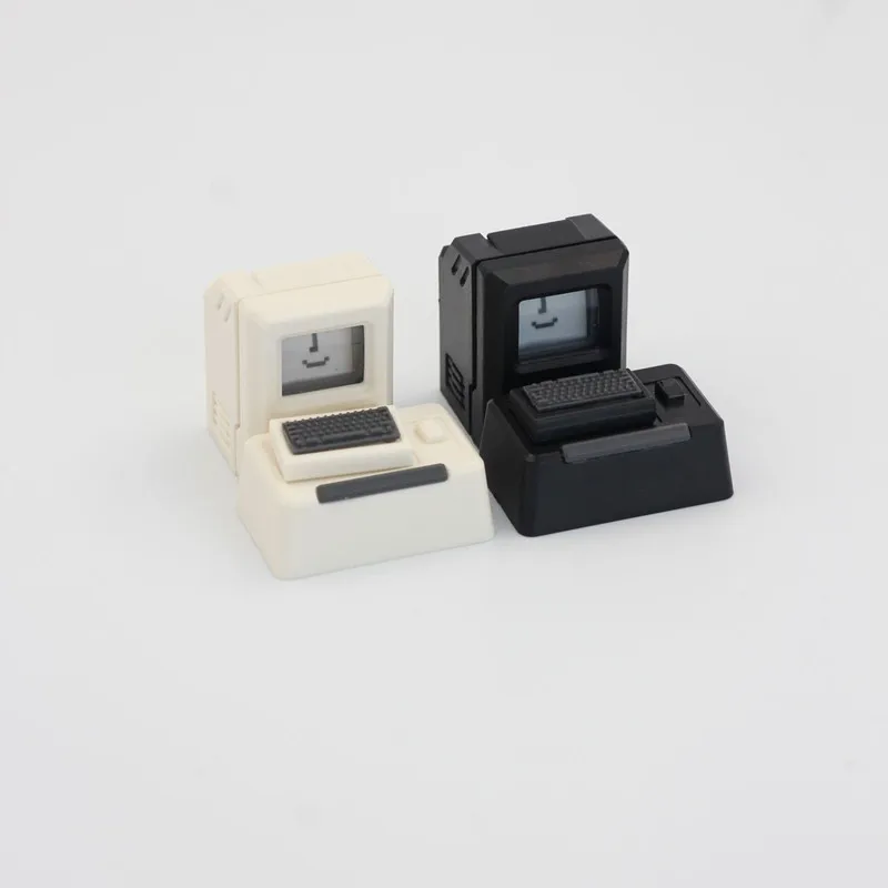 Keycap personalizzato Macintosh 1980s Retro Keycap trasparente 3D Artisan ESC Keycaps per tastiera meccanica Mx Cherry