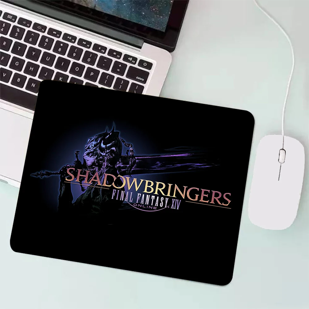 Final Fantasy XIV Online Small Gaming Mouse Pad PC Gamer Keyboard Mousepad Computer Mouse Mat Laptop Anime Mause pad Desk Mat