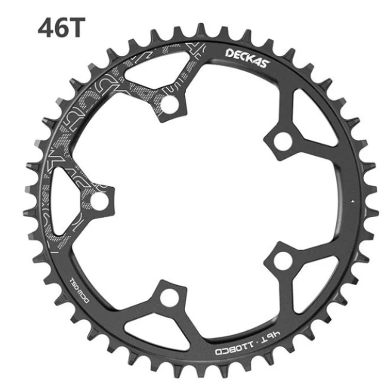 Deckas 110/5 BCD 110BCD szosowe wąskie szerokie koło łańcuchowe 36T-58T rowerowe koło łańcuchowe dla shimano sram korba rowerowa akcesoria