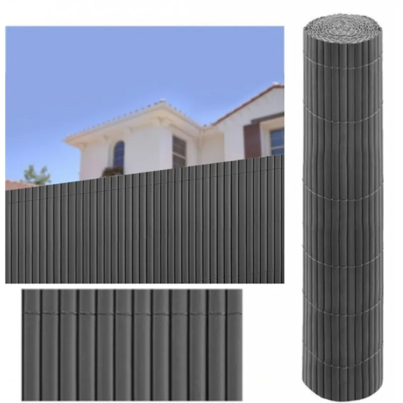 Comercial Candela| Pvc Color Outdoor Patio Blinds Gazebo Railing| 11 Mm Strip And Double Sided | 90% Mesh Concealment | Balcon Decoration | Cubrevallas | Tarpaulins For Exterior Cover