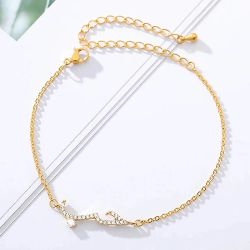 

Custom Arabic Name Bracelet For Women Personalized Stainless Steel Gold Chain Love Statement Pendant Jewelry Ramadan Gifts