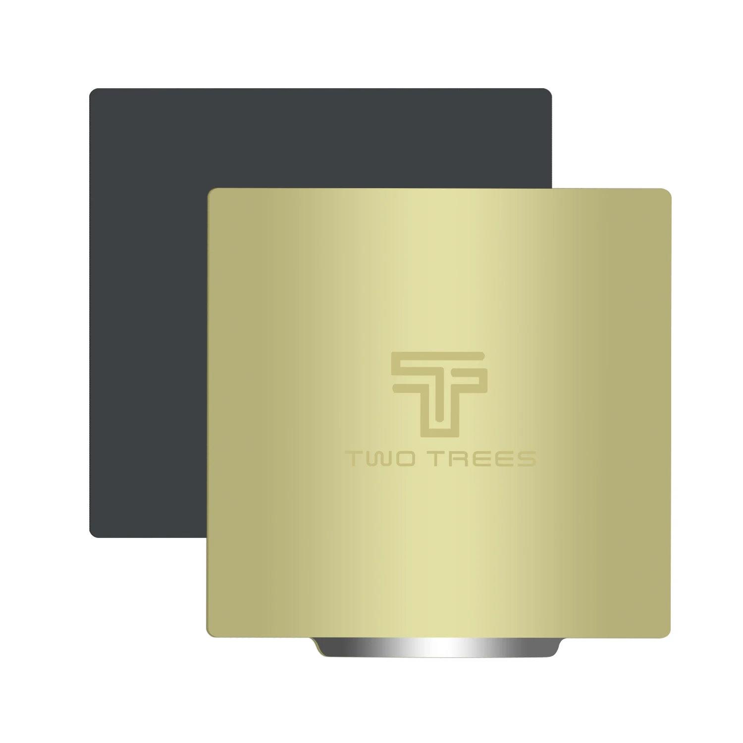 Twotrees-3D Printer Parts, PEI Smooth Powder Coating, Spring Steel Sheet, Hotbed Flex Base Magnética, Ender3 V2 Upgrade