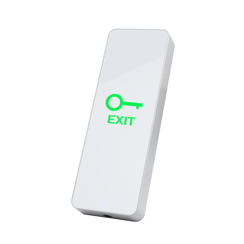 5pcs 터치 센서 종료 버튼 좁은 스트립 푸시 지원 DC12/24V NO/NC/COM 건식 계약 출력 흰색/검정색