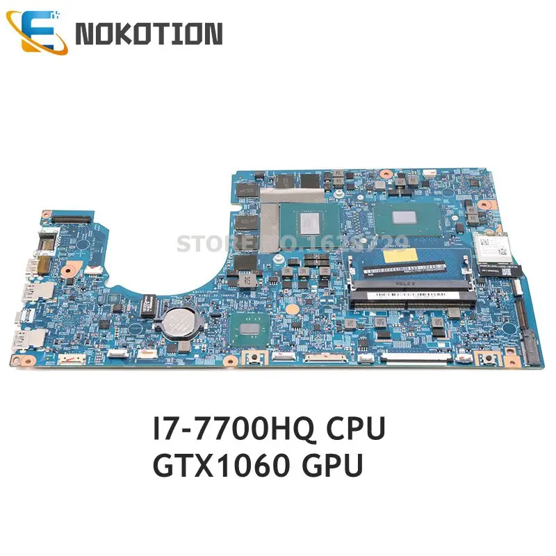 16834-1M for Acer aspire VN7-793 VN7-793G laptop motherboard NBQ1L11001 NB.Q1L11.001 448.0B105.001M GTX1060 SR32Q I7-7700HQ DDR4