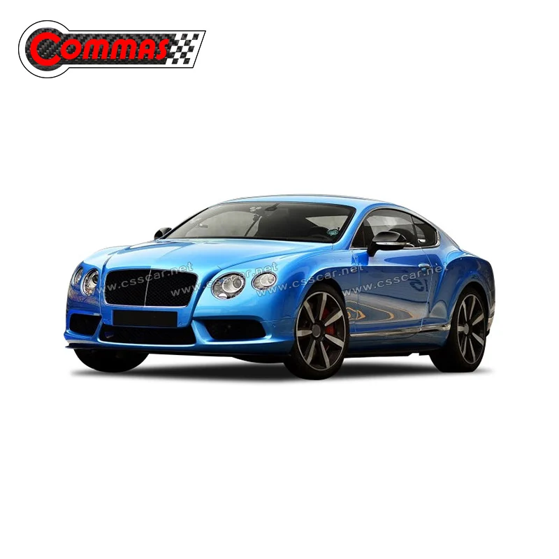 

For Bentley Continental GT 2012 2013 2014 2015 V8S Carbon Fiber Front Lip Rear Spoiler Side Skirts Body Kit