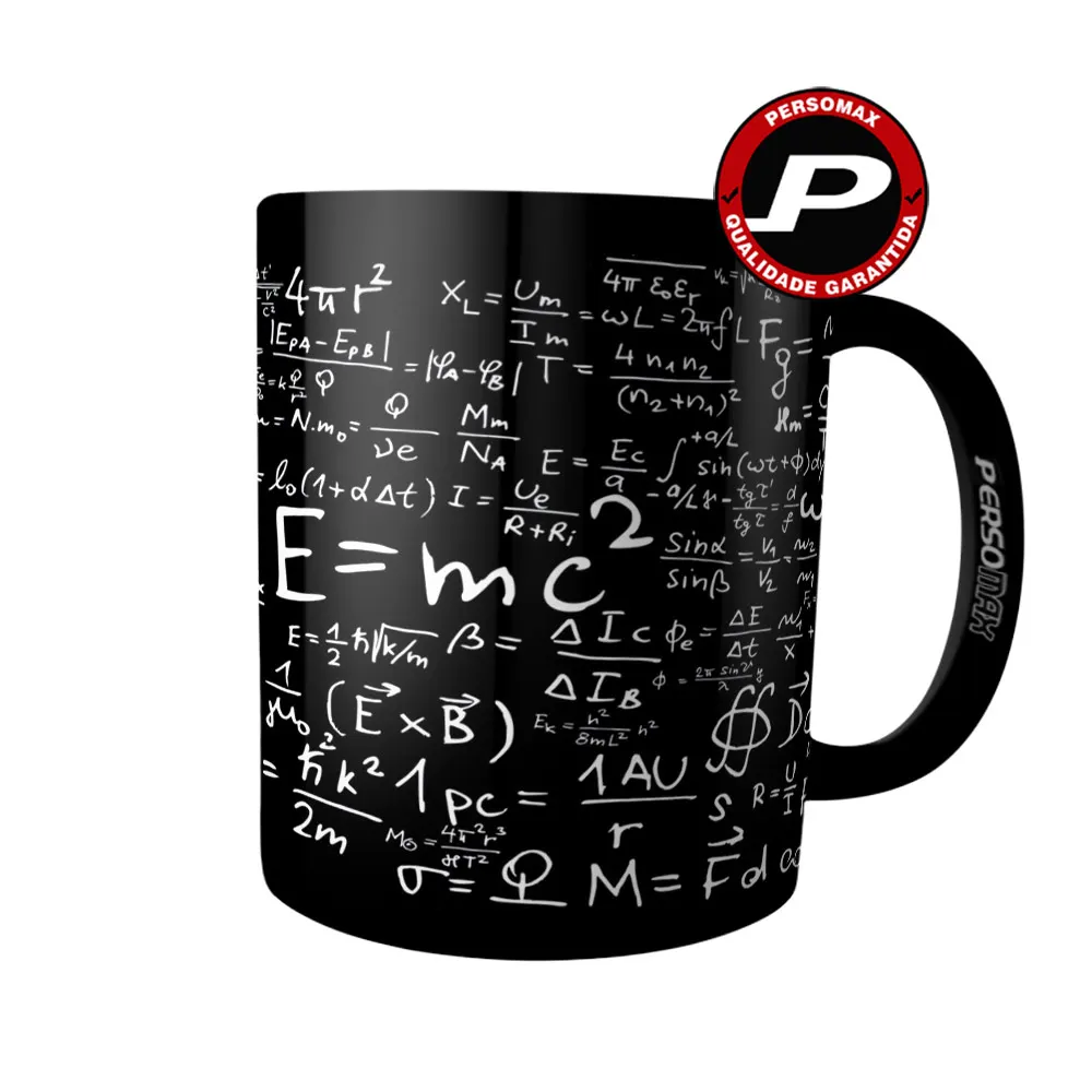 Teacher Mug Mathematics Physics Engineering Science Cup Calculation E = mc²