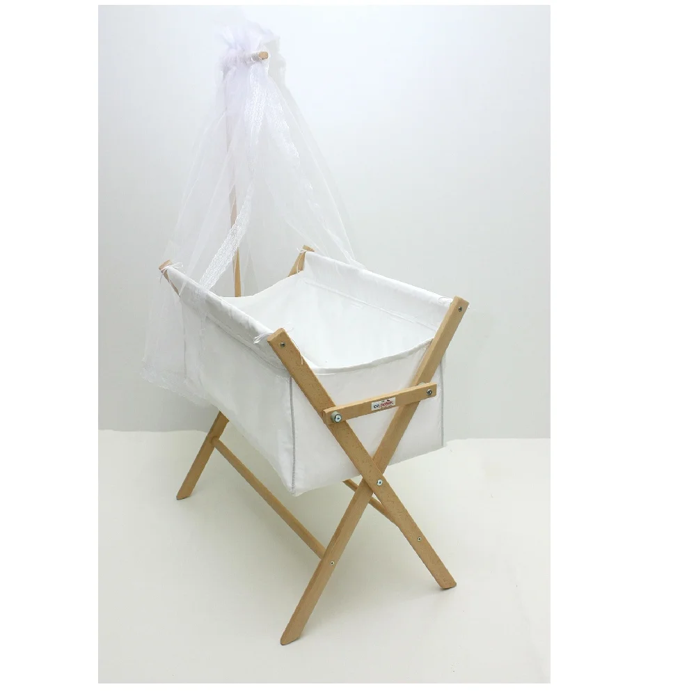 Wood Baby Cradle Hammock Nest Practical Folding newborn Children Room Travel Bed Baby Accessories Mother Child Bed