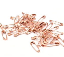 200pcs Clothing Tag Pins Safety Pins Are Rust-Proof Suitable for Clothes Crafts Sewing Pins Safety Pins Assorted Rose Gold 19mm