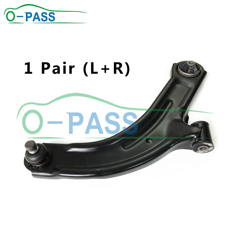 OPASS Front axle lower Control arm For Nissan Tiida Versa Wingroad Bluebird Sylphy Cube C11 Livina Pulsar & Dodge 54501-1JY0A