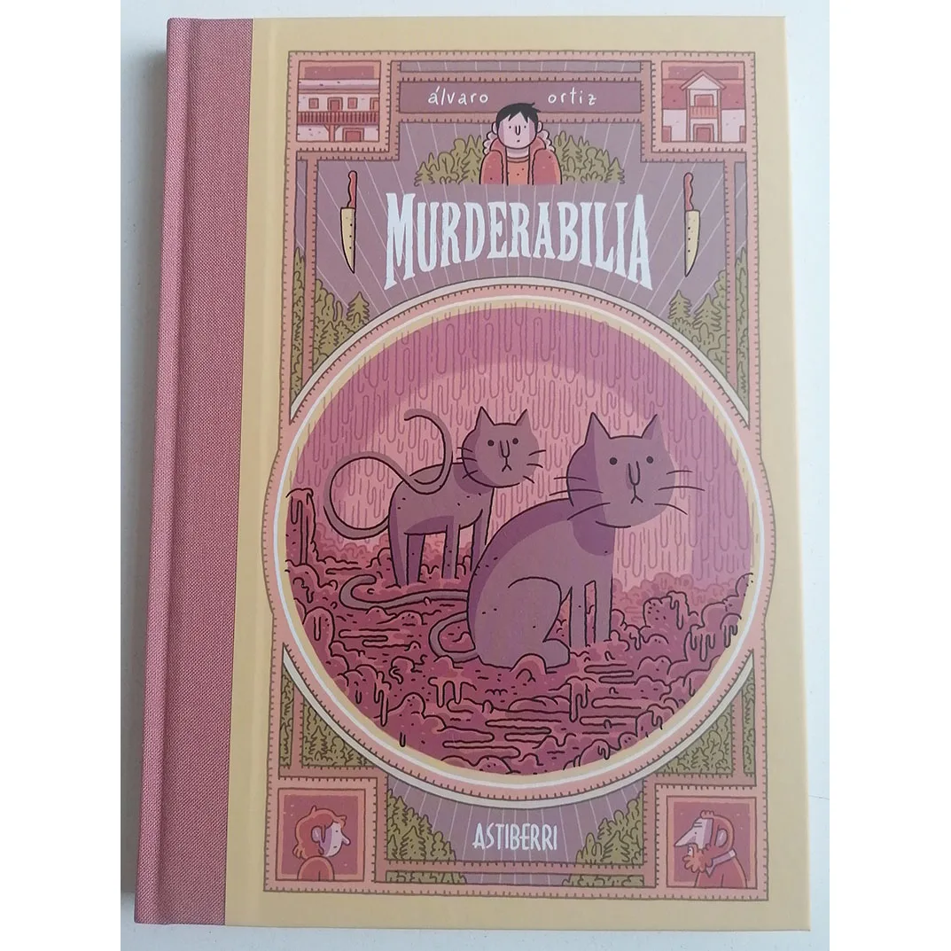 European, MURDERABILIA 2ª edition, ED. ASTIBERRI, year 2021, author ALVARO ORTIZ, Spanish COMIC BOOK, TEBEO