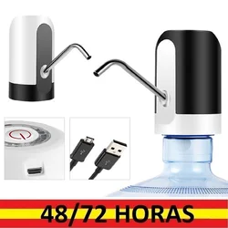 BARAC Dispensador de Agua Electrico, Grifo, Botella, Bomba. Automático Dosificador, Garrafa, para Agua Embotellada, Recargable vía USB