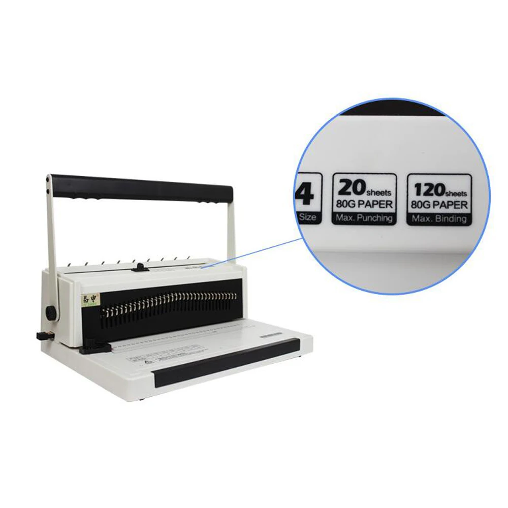 Sprial Coil Wire Binding Machine Coil Book Binding Machine