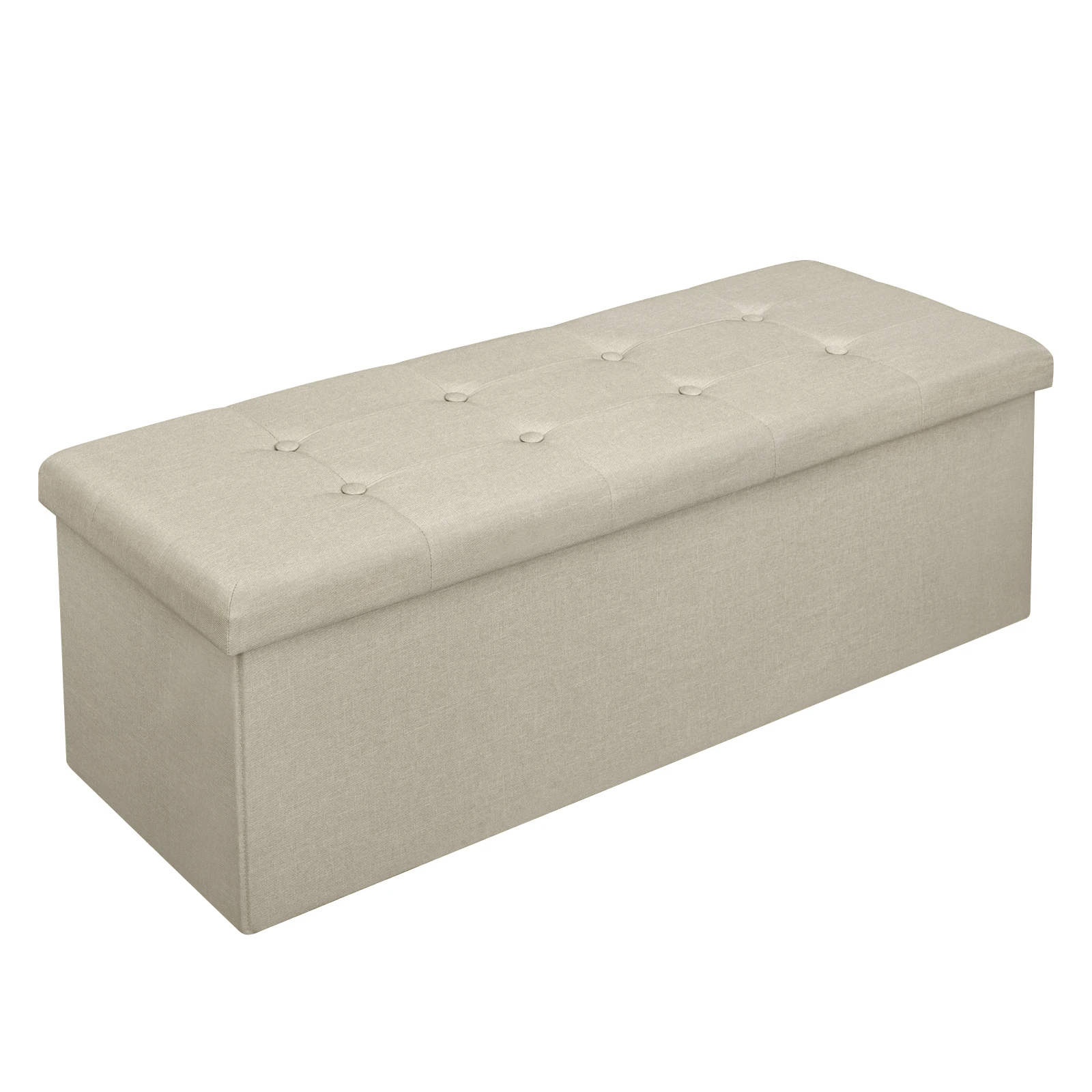 1Pc Opvouwbare Kruk Home Ottoman Seat Bankje Kist Met Opbergruimte Organizer Box Woonkamer Meubilair