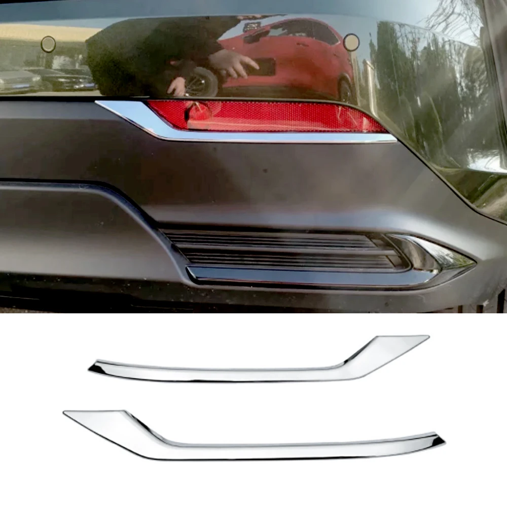 CHROME ACCESSORIES REAR FOG LIGHT TRIM BEZEL GARNISH FIT FOR NX 250 300h 350 NX450h+ 2022 2023