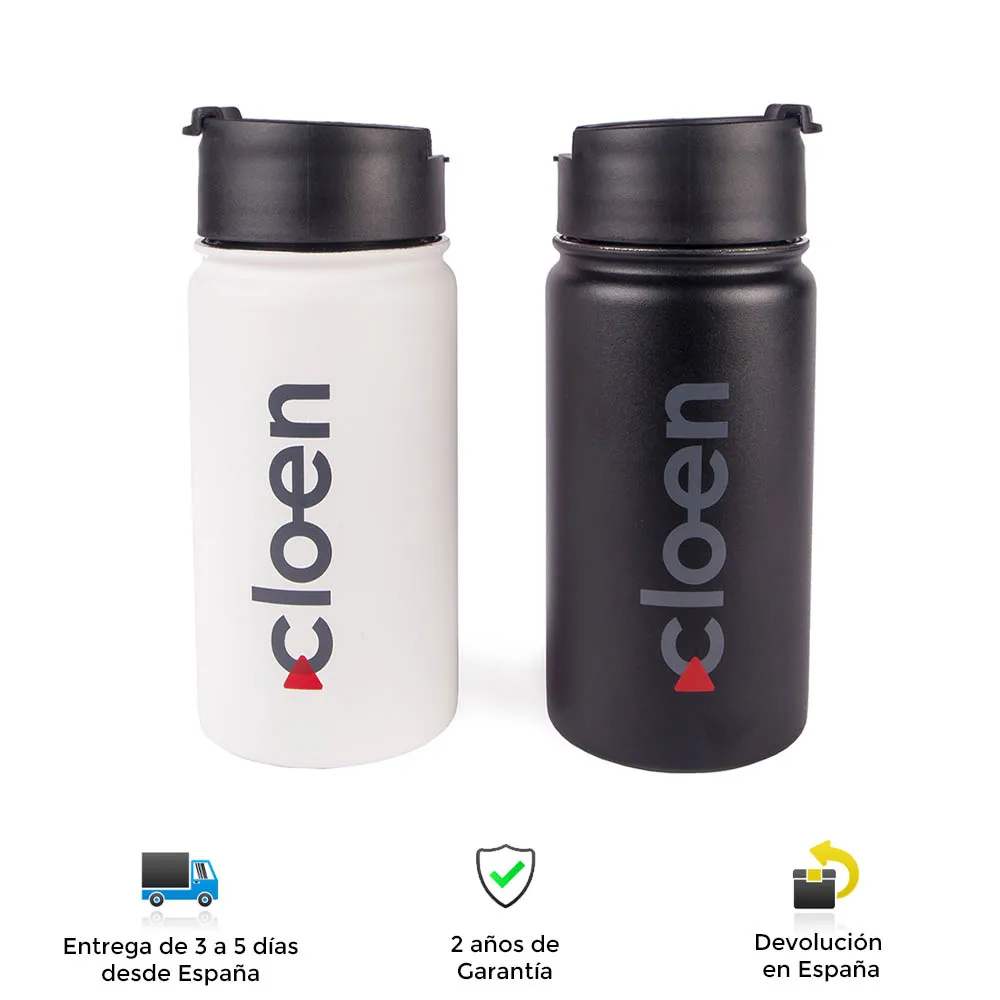 Double layer thermal bottle, Thermos, double insulation, stainless steel, maximum hygiene, suitable temperature, practical, comfortable