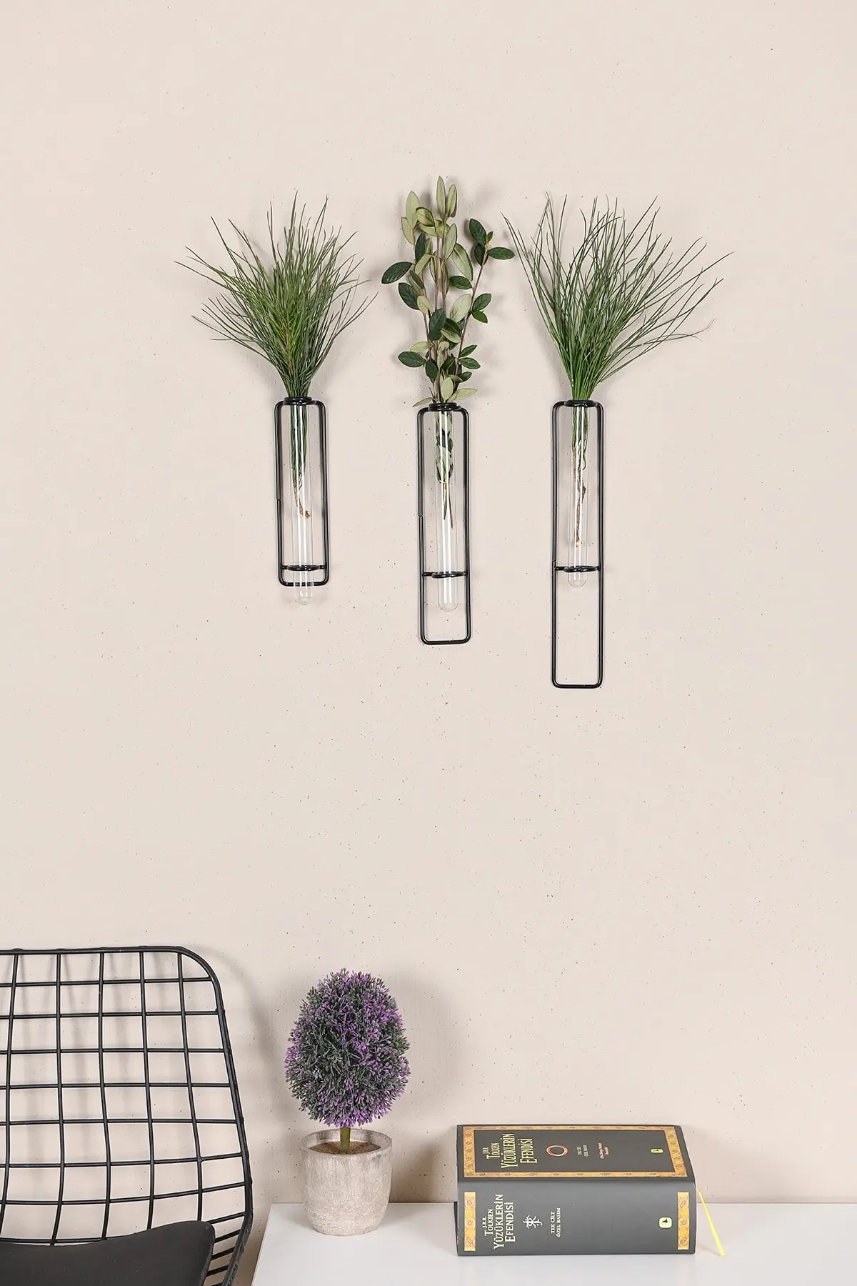 

Wall Shelf And Decoration With Metal Black Glass Tube Wall Decorations Living Room Wall Bedroom Kitchen Nordic Decor