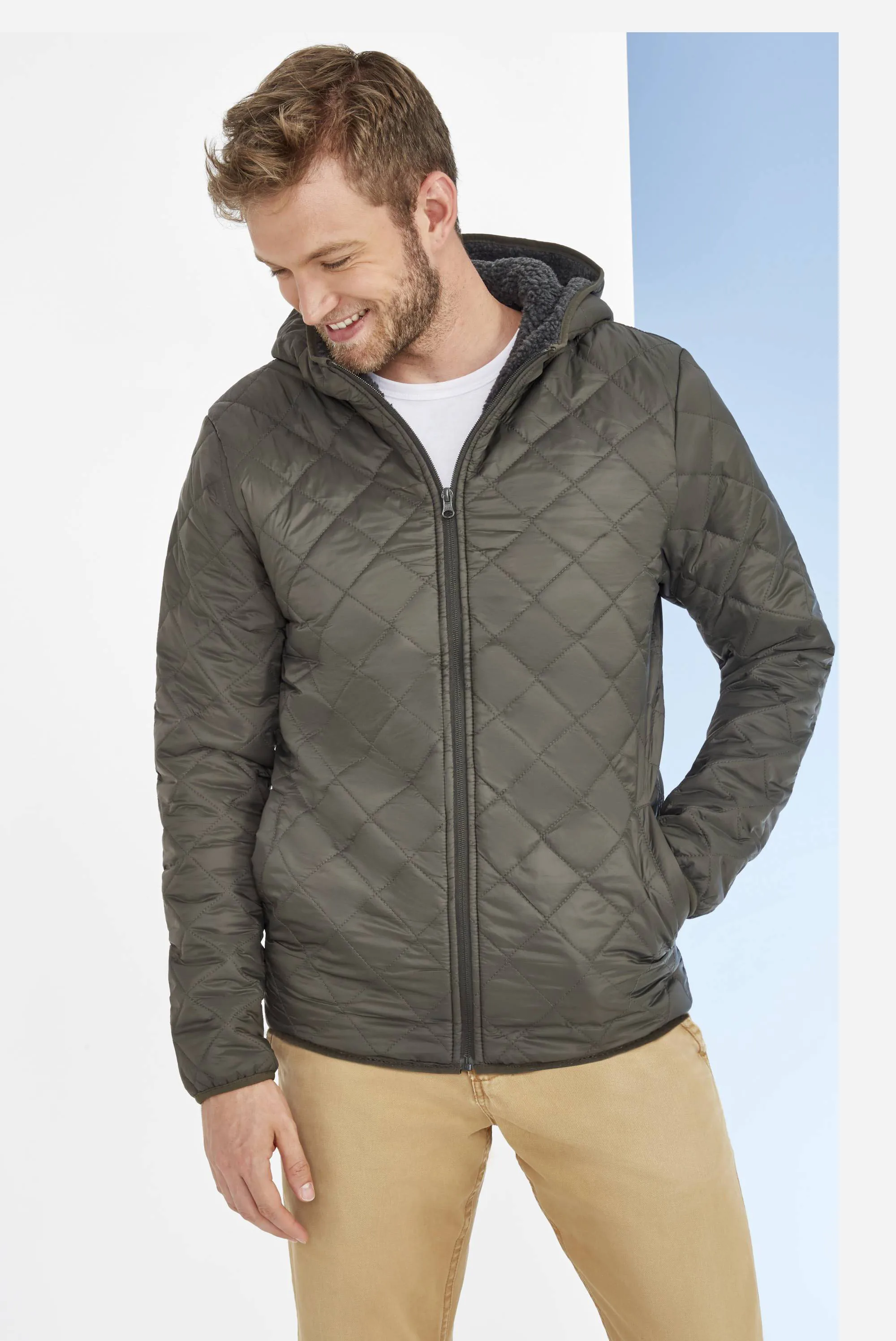 Hooded PADDED jacket-ROVER PADDED MEN