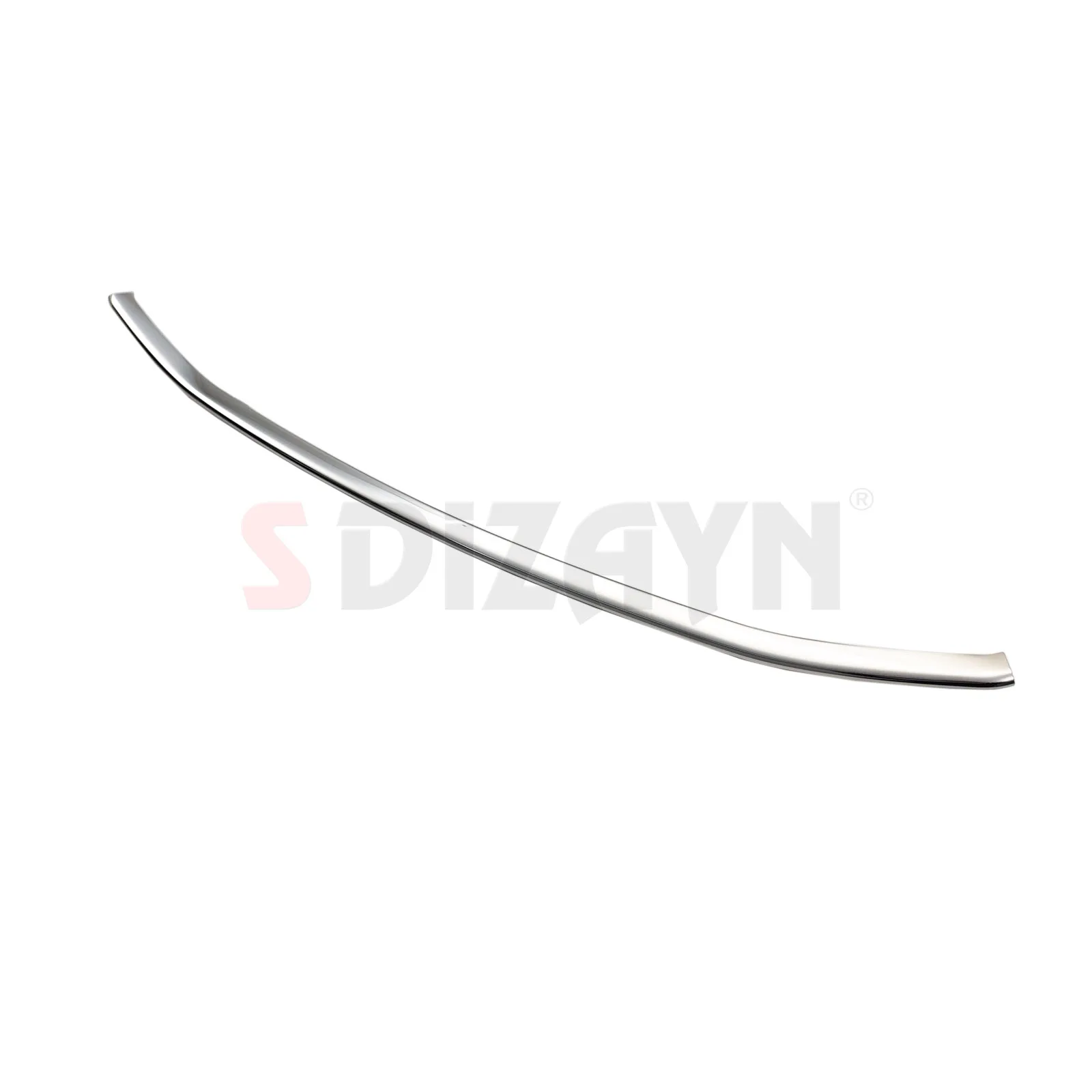 S Dizayn For Nissan Qashqai J11 Chrome Front Bumper Trim Stainless Steel 1 Pcs Exterior Car Accessories Parts Auto Products