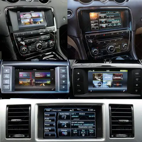 JOYEAUTO Wireless Apple CarPlay for Jaguar XE XF XJ XJL F-Pace 2012-2018 Android Auto CarPlay Module Mirroring Front Rear Camera