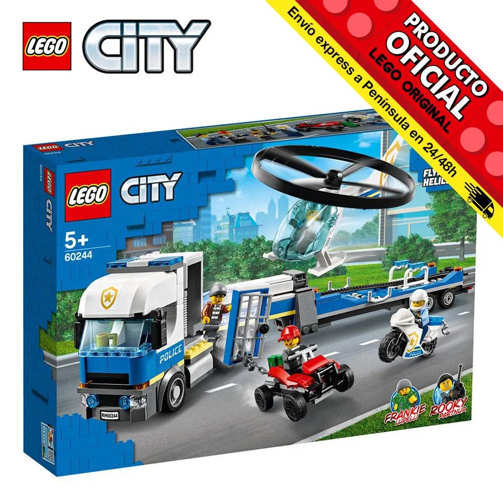 60244 Police Le camion de transport d’hélicoptère LEGO CITY® pour enfants dès 3 ans – Évaluation complète et conseils pratiques