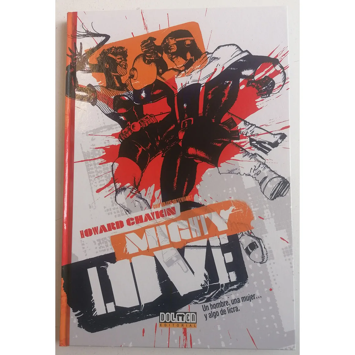 American, MIGHTY LOVE, ED. DOLMEN, year 2021, author HOWARD CHAYKIN, COMIC BOOK in Spanish, TEBEO, novel GRAFICA