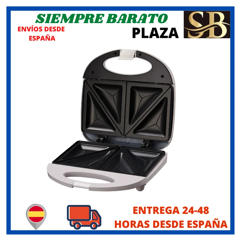 Sandwichera with non-stick plate Sandwich format 750w power Bn3396