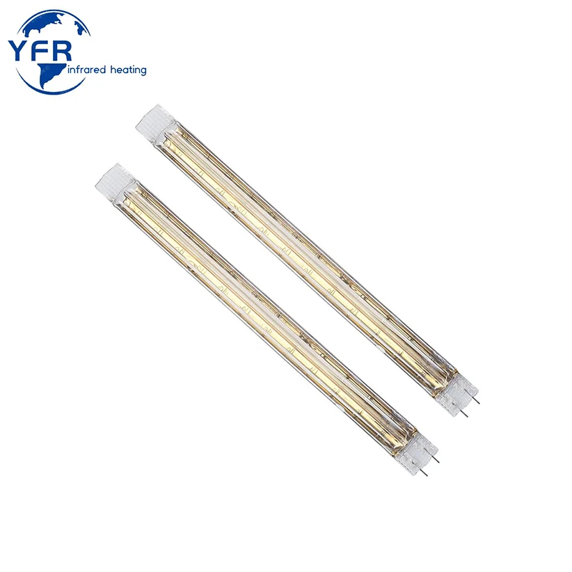 

Gold Reflector Single Tube Infrared Heater Short-Wave Halogen Quartz T3 Lamps Infrared Lamps Heater，LIH 3000W, 400V, 355MM