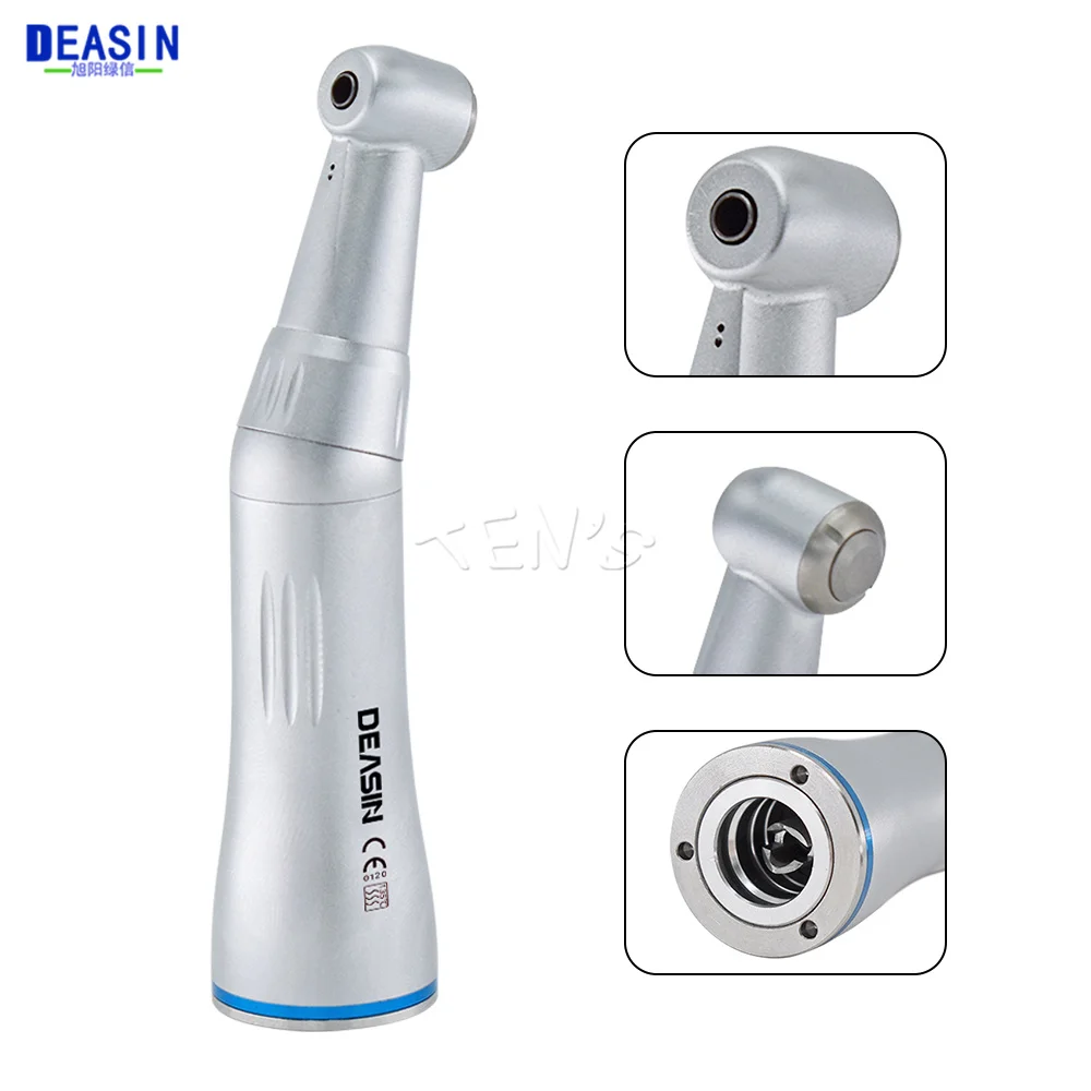 

DEASIN Dental Internal Water Spray Contra Angle Air Motor Low Speed Handpiece Air Turbine Contra Angle Inner Water Spray