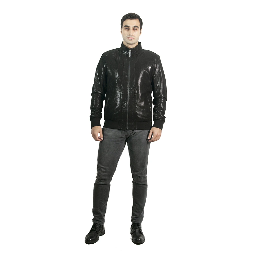 

Zoramotti,Leather Jacket,Genuine Leather,Lambskin,Classic,quality,Natural Leather,Keeps,Warm